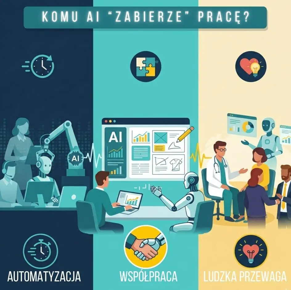 Komu AI “zabierze” pracę